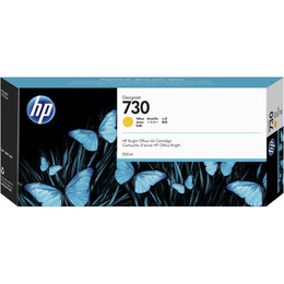 Картридж HP №730 DJ T1600/T1700/T2600 (P2V70A) Yellow, 300ml