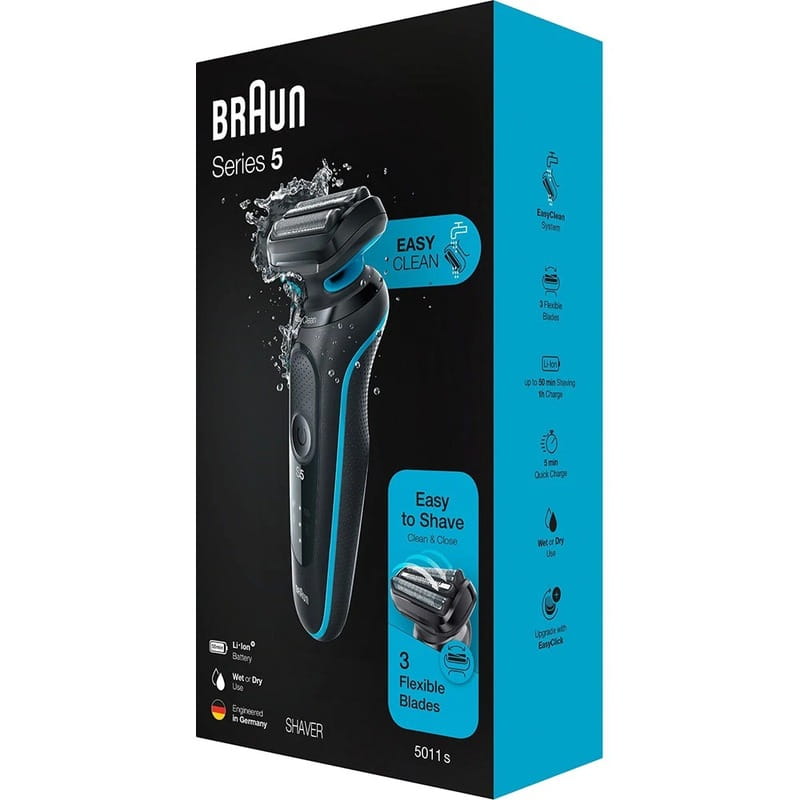 Электробритва Braun Series 5 51-M1000s Black/Mint