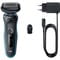 Фото - Электробритва Braun Series 5 51-M1000s Black/Mint | click.ua