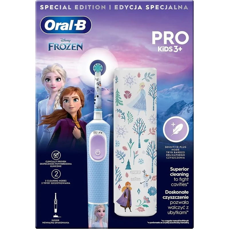 Зубная электрощетка Braun Oral-B Pro Kids D103.413.2KX Frozen