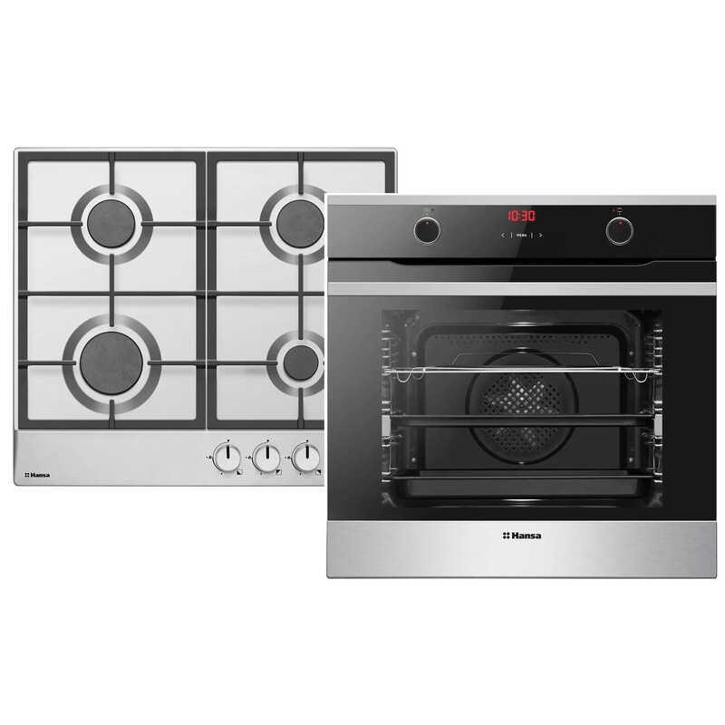Встраиваемый комплект духовка+поверхность Hansa FCGI69329