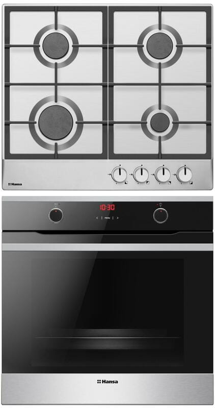 Вбудовуваний комплект духовка+поверхня Hansa FCGI69329