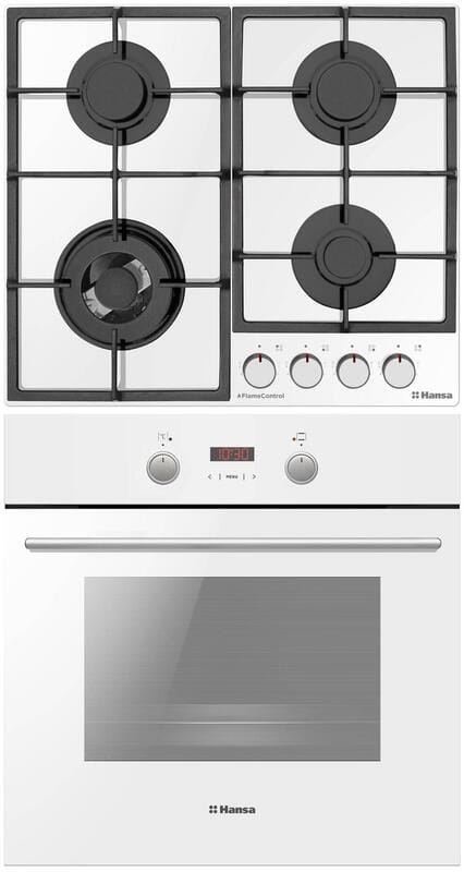 Встраиваемый комплект духовка+поверхность Hansa FCGW683299