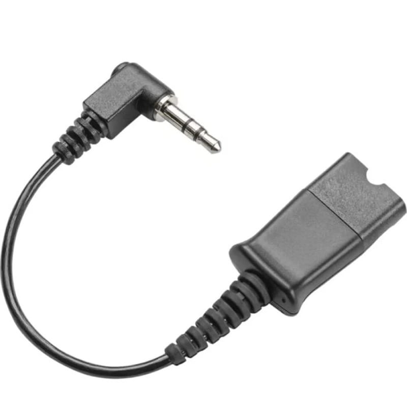 Адаптер Poly 3.5 мм - QD (M/F), 0.15 м, Black (85Q37AA)