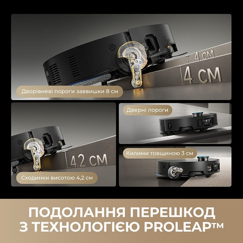 Робот-пылесос Dreame Bot MatriX 10 Ultra Black (RLX95CE-bl)