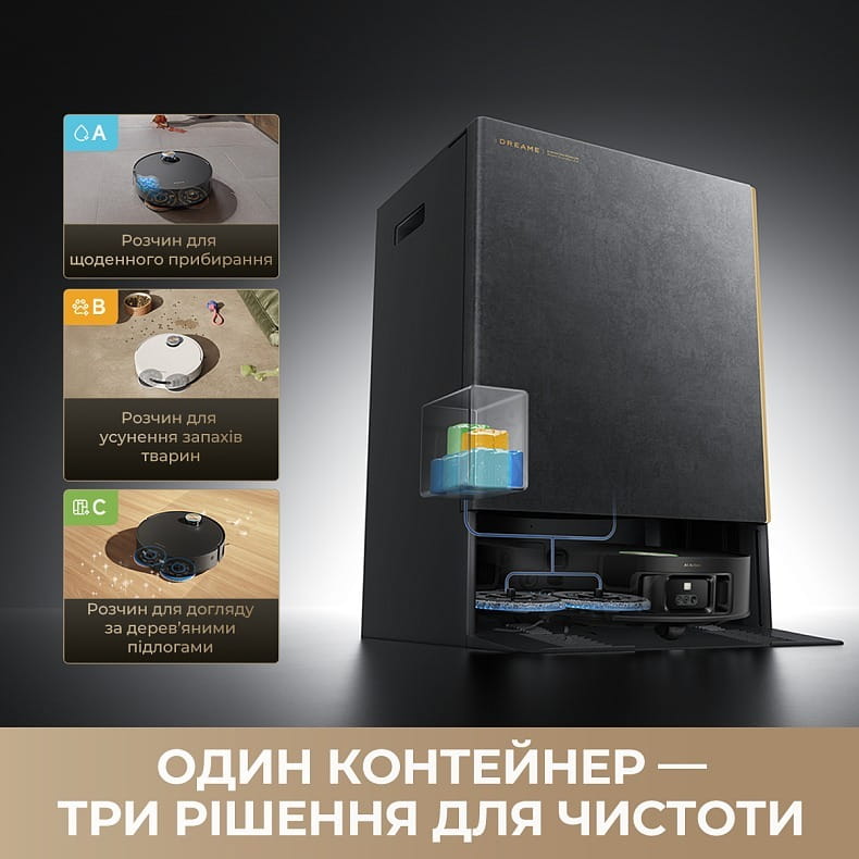Робот-пылесос Dreame Bot MatriX 10 Ultra Black (RLX95CE-bl)