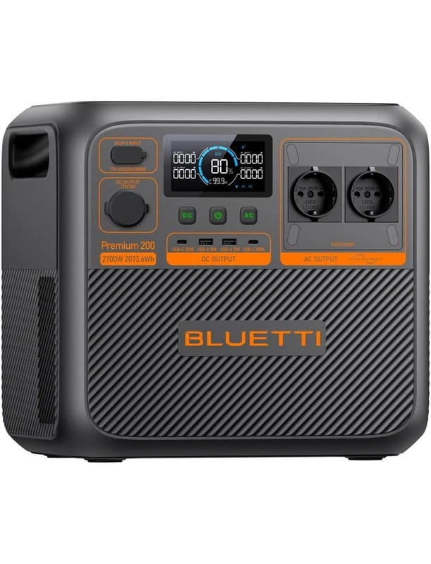 Зарядна станція Bluetti Premium 200 V2, 2700W, 2073Wh