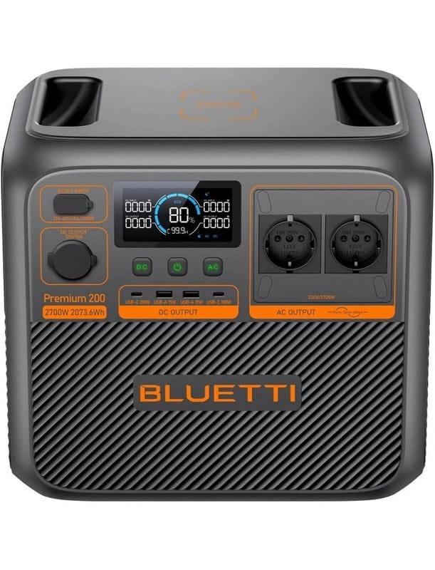 Зарядна станція Bluetti Premium 200 V2, 2700W, 2073Wh