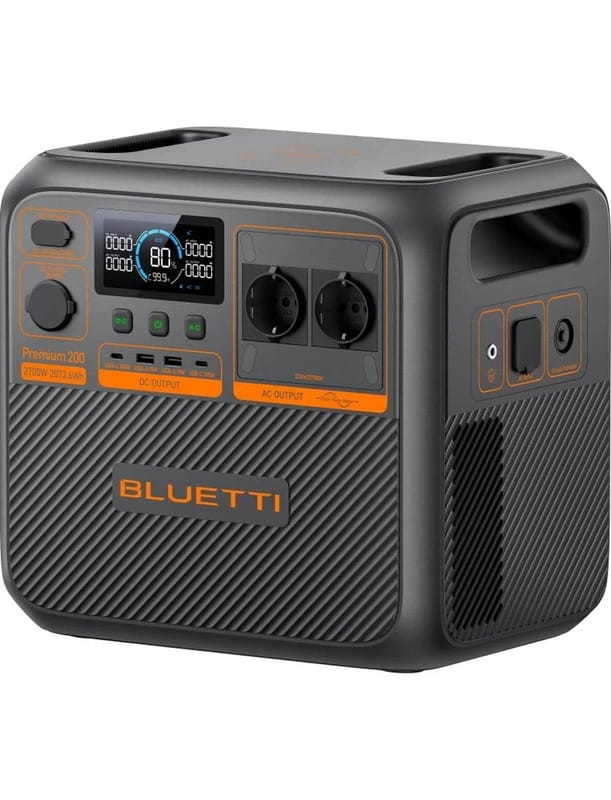 Зарядна станція Bluetti Premium 200 V2, 2700W, 2073Wh