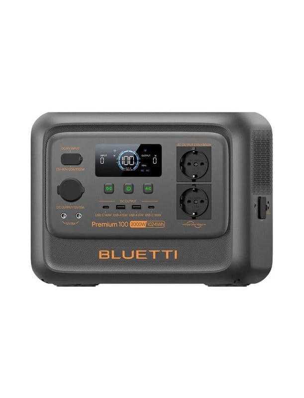 Зарядна станція Bluetti Premium 100 V2, 2000W, 1024Wh