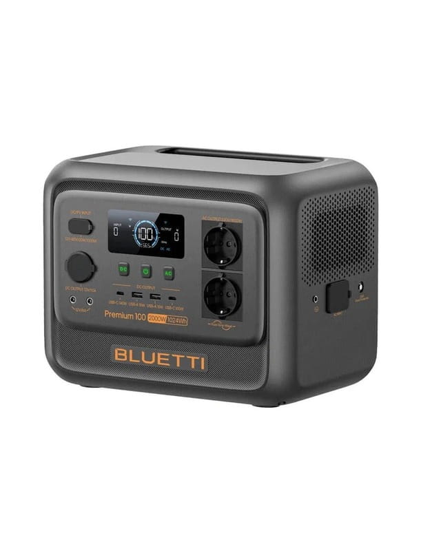 Зарядна станція Bluetti Premium 100 V2, 2000W, 1024Wh