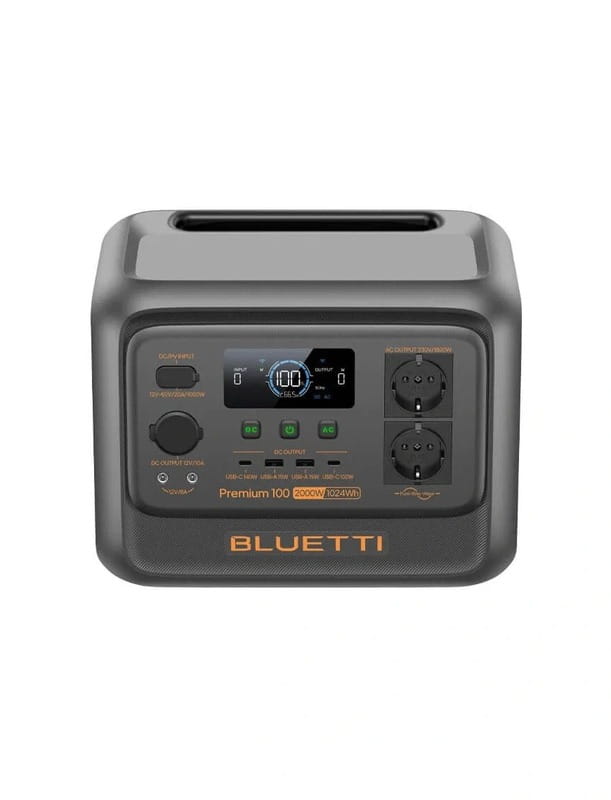 Зарядна станція Bluetti Premium 100 V2, 2000W, 1024Wh