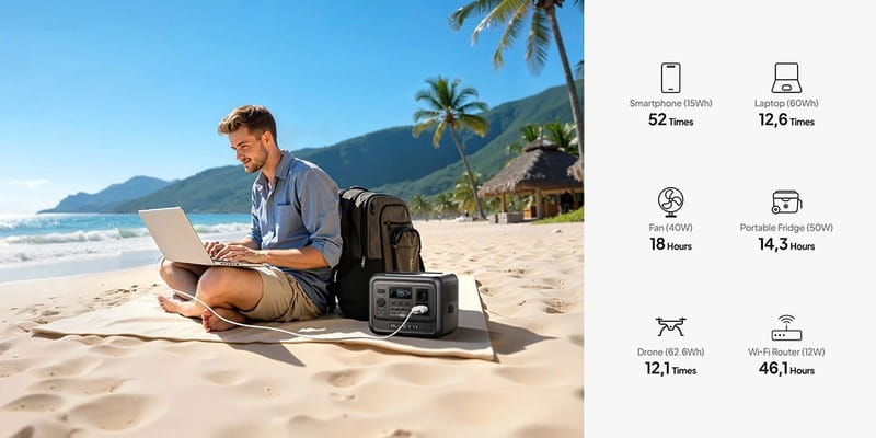 Зарядна станція Bluetti Premium 100 V2, 2000W, 1024Wh