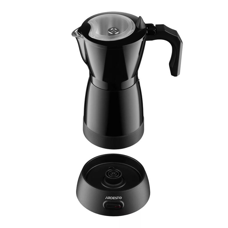 Електрична гейзерна кавоварка Ardesto CMM-X300B Black