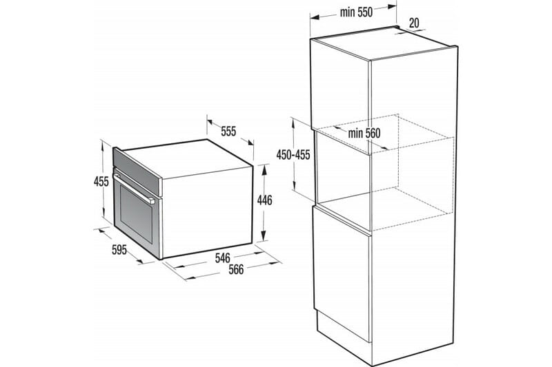 Духова шафа Gorenje BCM4058B