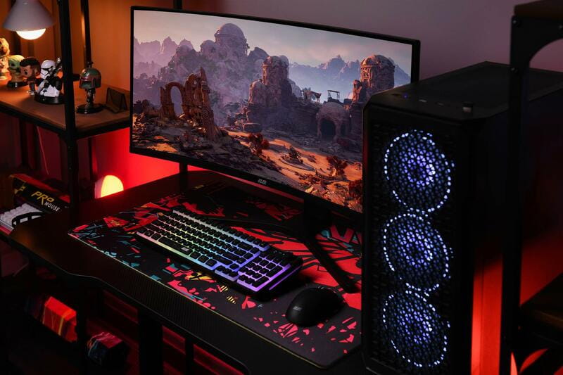 Монітор 2E 34" G3424B (2E-G3424B-01.UA) VA Black Curved 180Hz