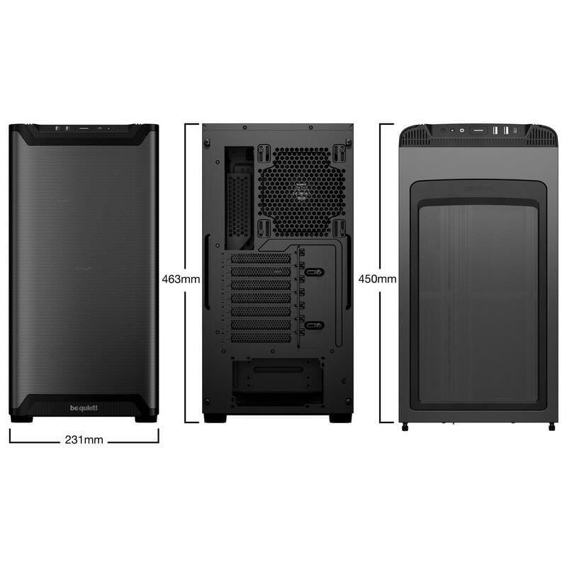 Корпус be quiet! Pure Base 501 Airflow Window Black (BGW74)