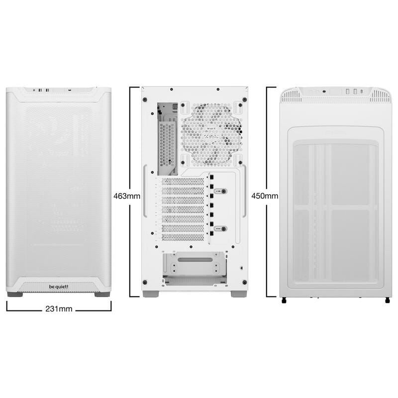 Корпус be quiet! Pure Base 501 Airflow Window White (BGW75)