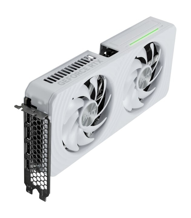 Відеокарта GF RTX 5060 Ti 16GB GDDR7 White OC Palit (NE7506TU19T1-GB2061M)