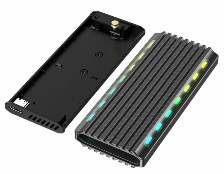 Внешний карман Gembird SSD M.2, USB 3.0, Black (EE2280-U3C-03)