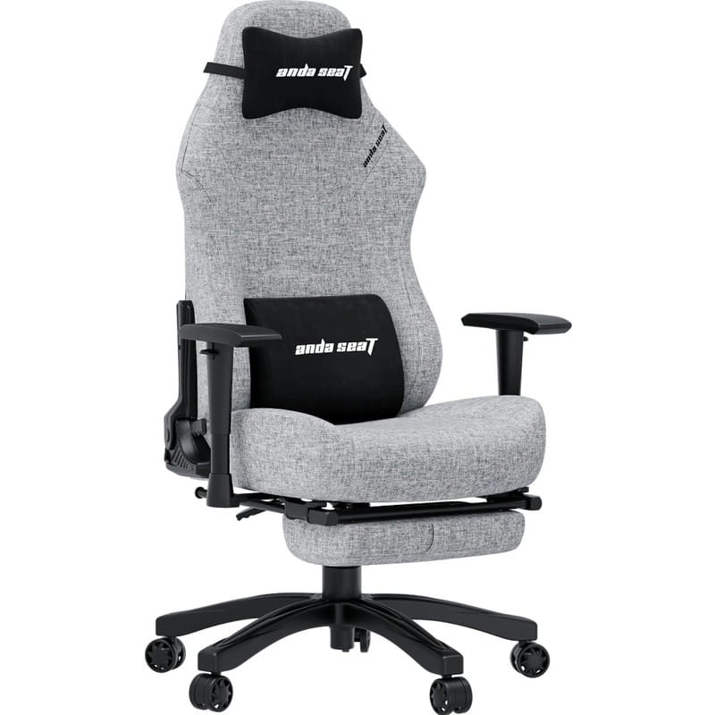 Крісло для геймерів Anda Seat Luna Pro Size L Gray Fabric (AD18T-44-G-F)