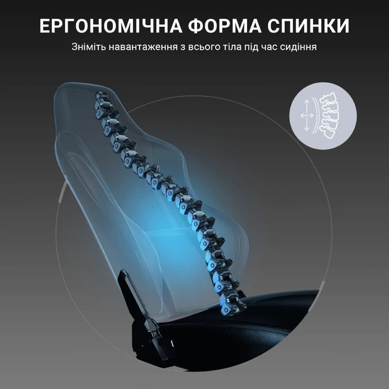 Крісло для геймерів Anda Seat Luna Pro Size L Gray Fabric (AD18T-44-G-F)