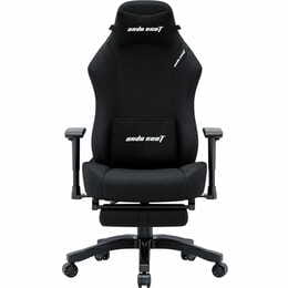 Крісло для геймерів Anda Seat Luna Pro Size L Black Fabric (AD18T-44-B-F)