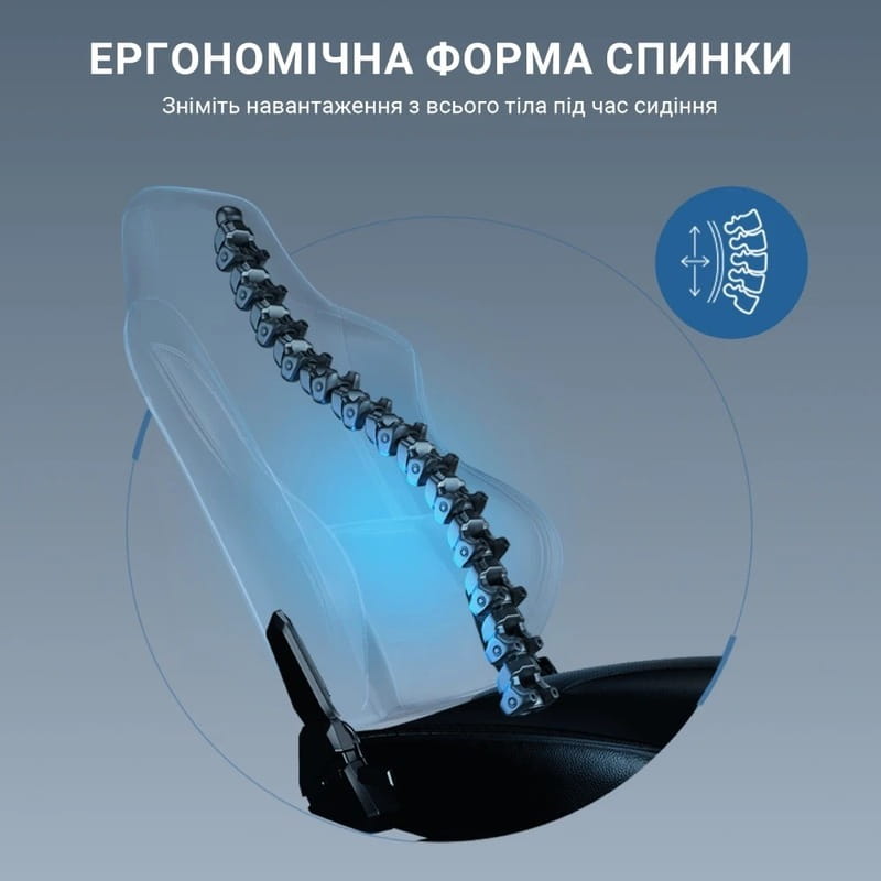 Крісло для геймерів Anda Seat Luna Pro Size L Black Fabric (AD18T-44-B-F)