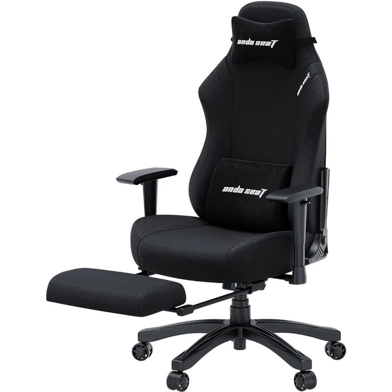 Крісло для геймерів Anda Seat Luna Pro Size L Black Fabric (AD18T-44-B-F)