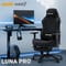 Фото - Крісло для геймерів Anda Seat Luna Pro Size L Black Fabric (AD18T-44-B-F) | click.ua