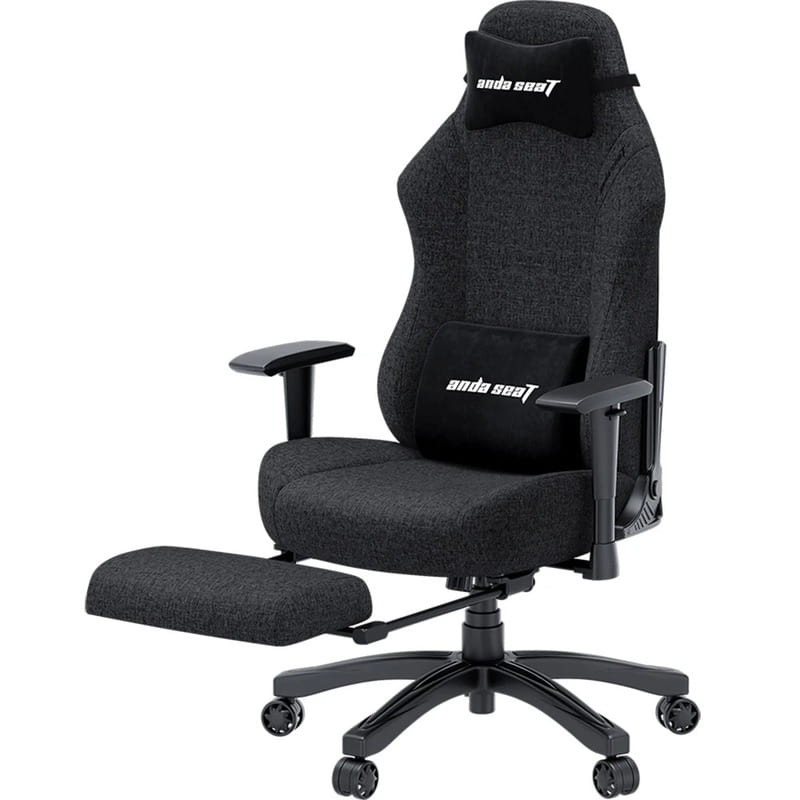 Крісло для геймерів Anda Seat Luna Pro Size L Dark Gray Fabric (AD18T-44-GB-F)