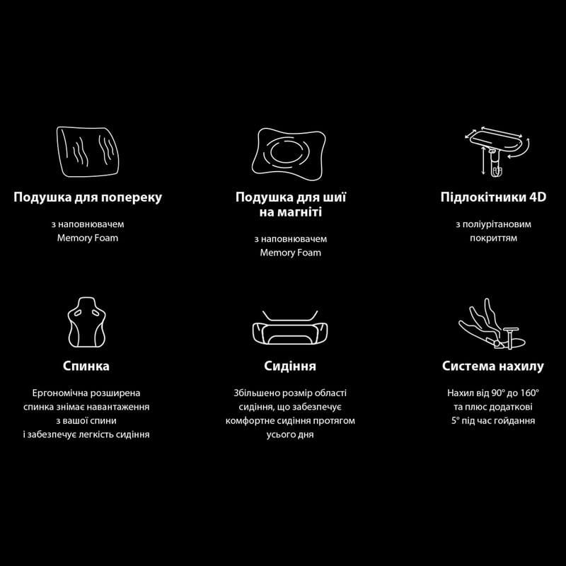 Кресло для геймеров Anda Seat Phantom 3 Pro Size L Dark Gray Linen Fabric (AD18YC-06-GB-F)