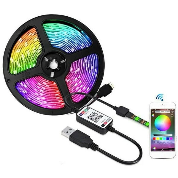 Светодиодная лента Xtrike Me 5050 (Led Chip) Bluetooth, App Control, 3 м  (HT-5050B3)