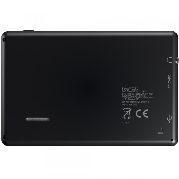 Авто GPS-Навигатор Modecom Device FreeWAY CX 5.0 MapFactor (NAV-FREEWAYCX5-MF-EU)