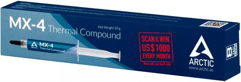 Термопаста Arctic MX-4 20 г (ACTCP00001B)