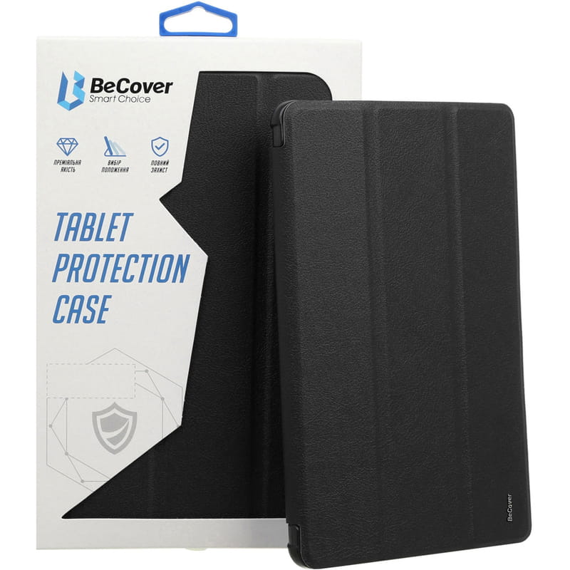 Чехол-книжка BeCover Smart Case для Samsung Galaxy Tab S10 FE+ SM-X620/SM-X626 Black (713381)
