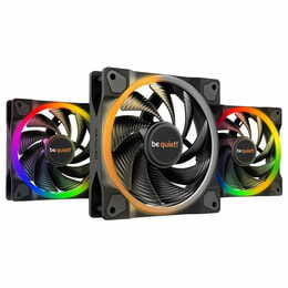 Вентилятор be quiet! Light Wings 120mm PWM High-Speed 3-Pack Black (BL077)