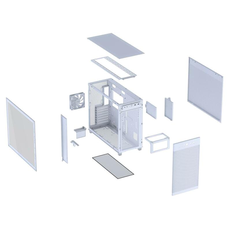 Корпус Asus Prime AP303 TG White (90DC00V3-B39010)