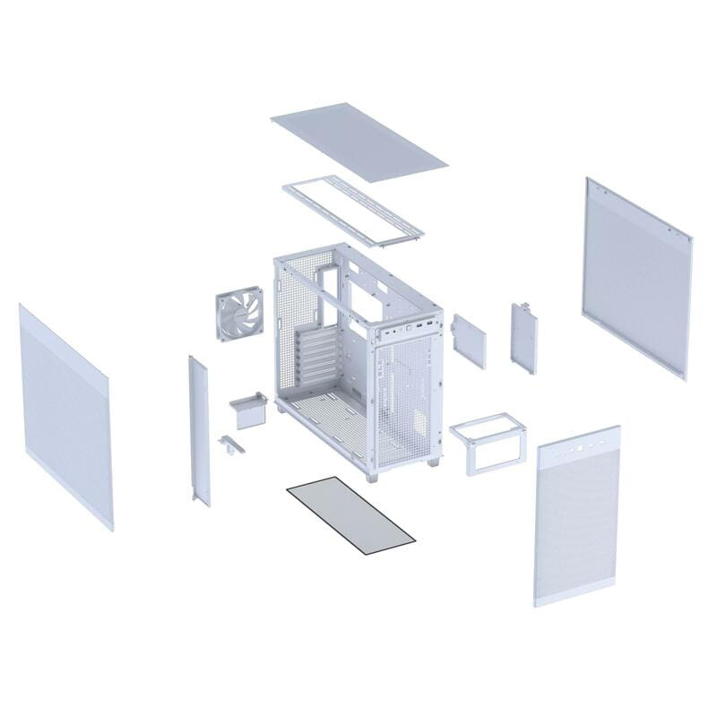 Корпус Asus Prime AP303 Mesh White (90DC00V3-B39000)