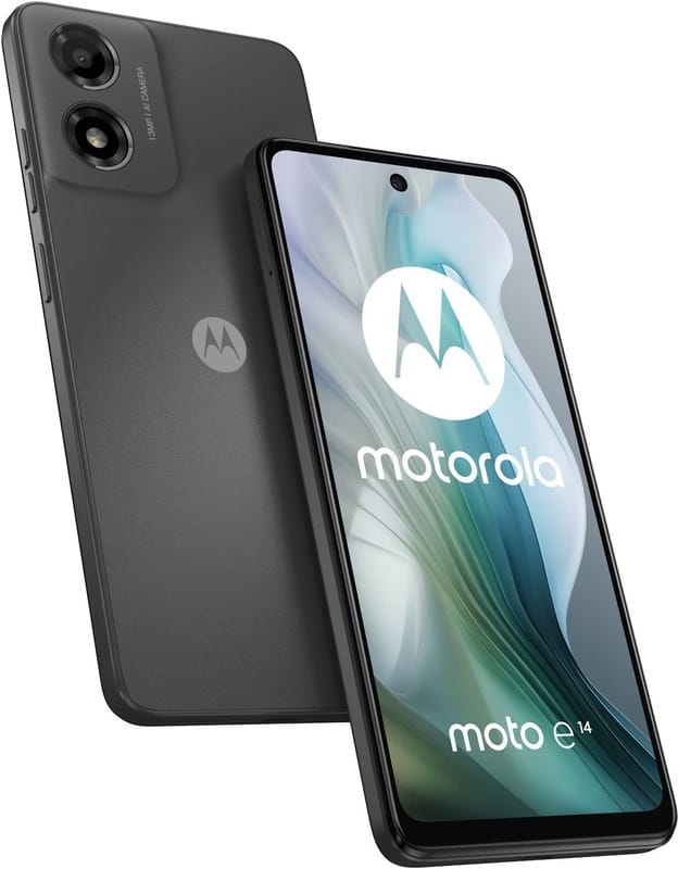 Смартфон Motorola Moto E14 4/64GB Graphite Grey (PB3C0034RO)