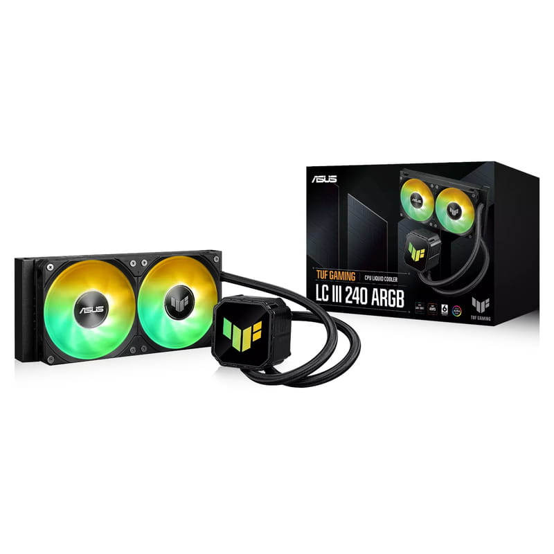 Система водяного охолодження Asus TUF Gaming LC III 240 ARGB (90RC01J1-B0EAY0)