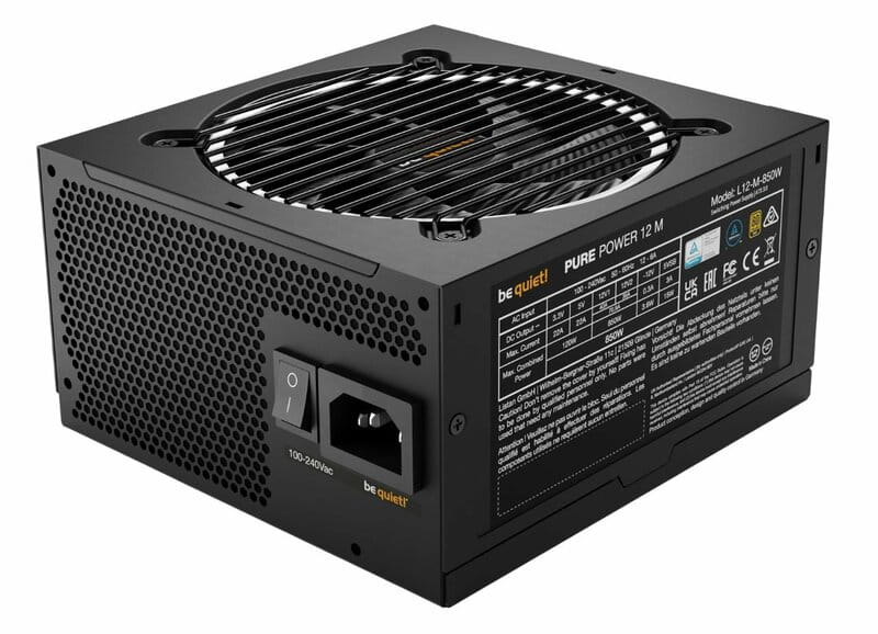 Блок живлення be quiet! Pure Power 12 M 850W (BN344)