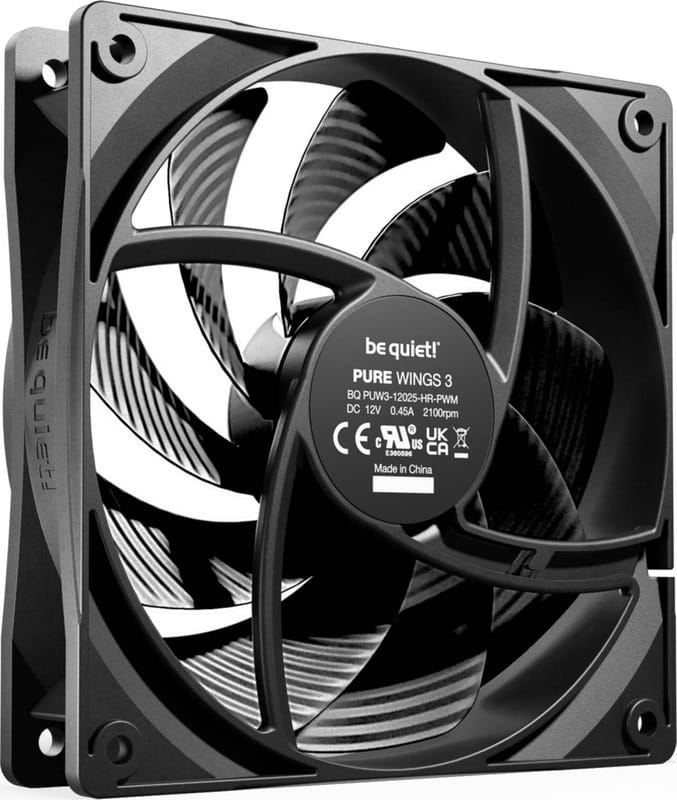 Вентилятор be quiet! Pure Wings 3 120mm PWM High-Speed Black (BL106)