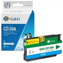 Картридж G&G (G&G-CZ130A) HP №711 DJ 120/520 (CZ130A) Cyan