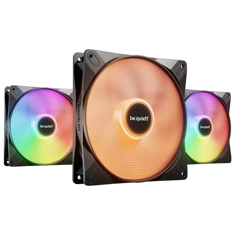 Вентилятор be quiet! Light Wings LX 140mm PWM 3-Pack Black (BL127)