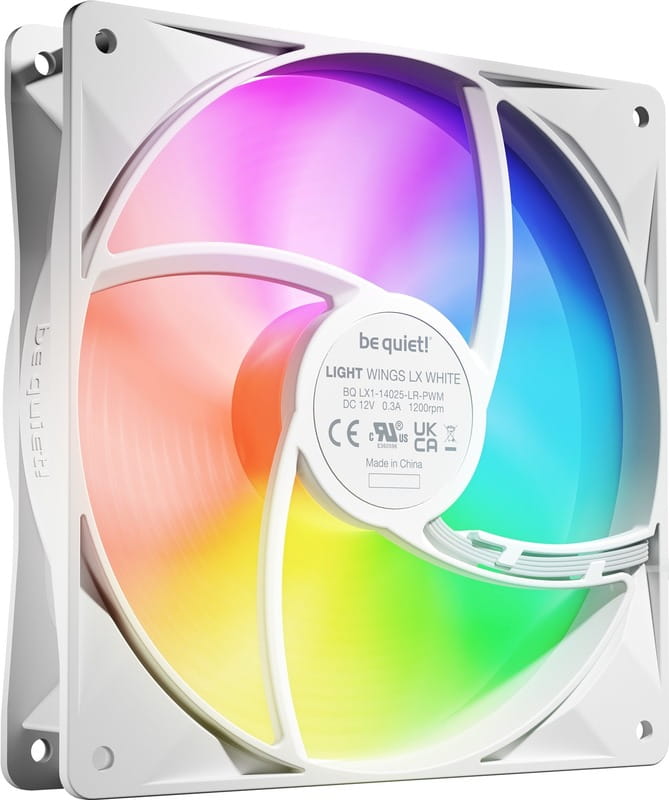 Вентилятор be quiet! Light Wings LX 140mm PWM 3-Pack White (BL128)