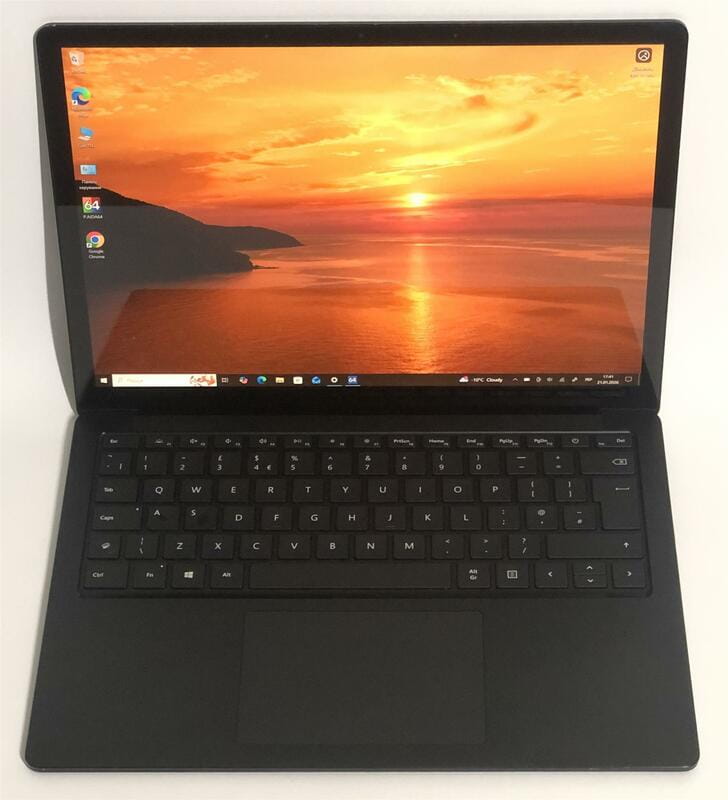 Ноутбук Microsoft Surface Laptop 3 1868 / 13.5" (2256x1504) IPS Touch / i5-1035G7 / 8GB / 256GB SSD / Win10Pro / Backlight - Б/у