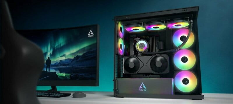 Корпус Arctic Xtender VG Black (ACPCC00016A)