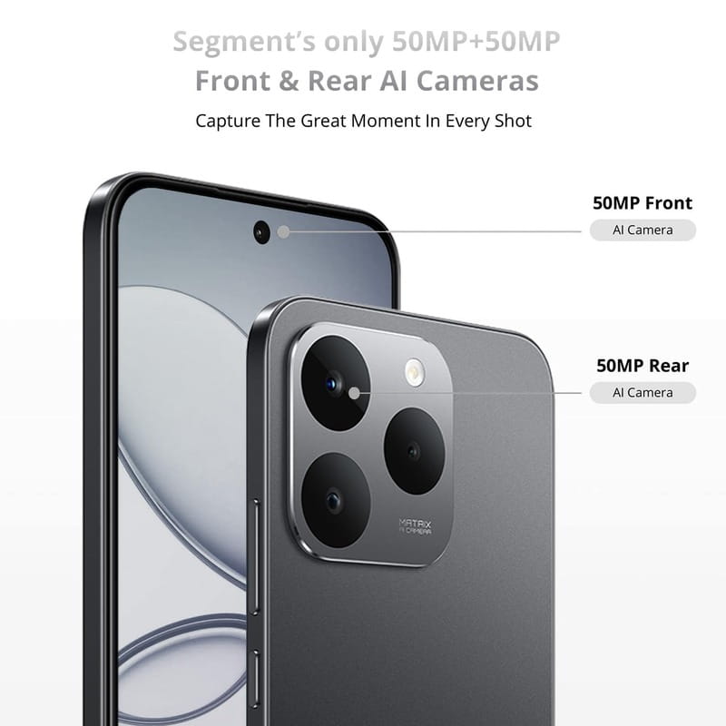 Смартфон Realme 15T 12/256GB (RMX5111) Suit Titanium