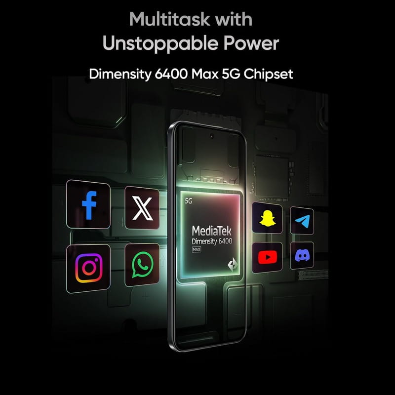 Смартфон Realme 15T 12/256GB (RMX5111) Suit Titanium